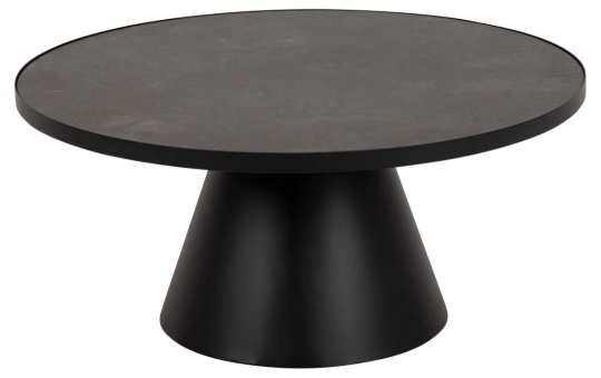 Table basse 'Soli' 85cm - Noir