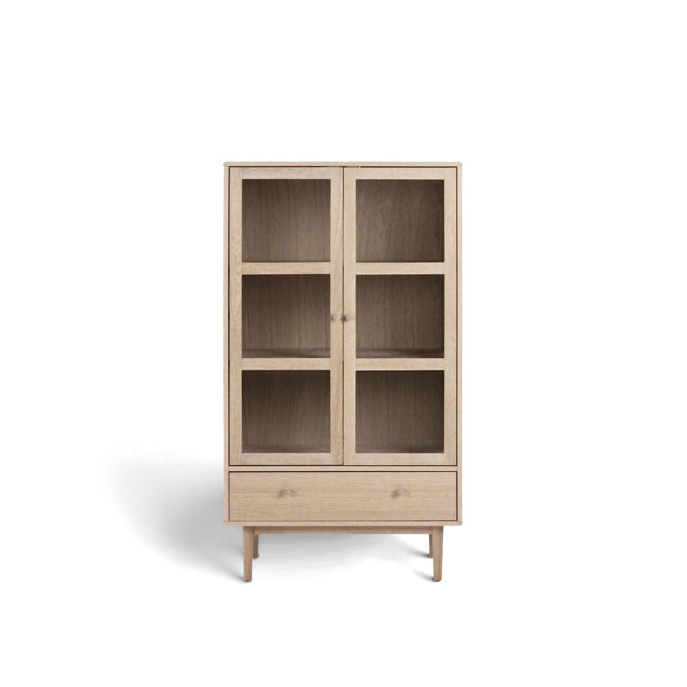 Armoire & Buffets 'Moliden' - Naturel/Blanc