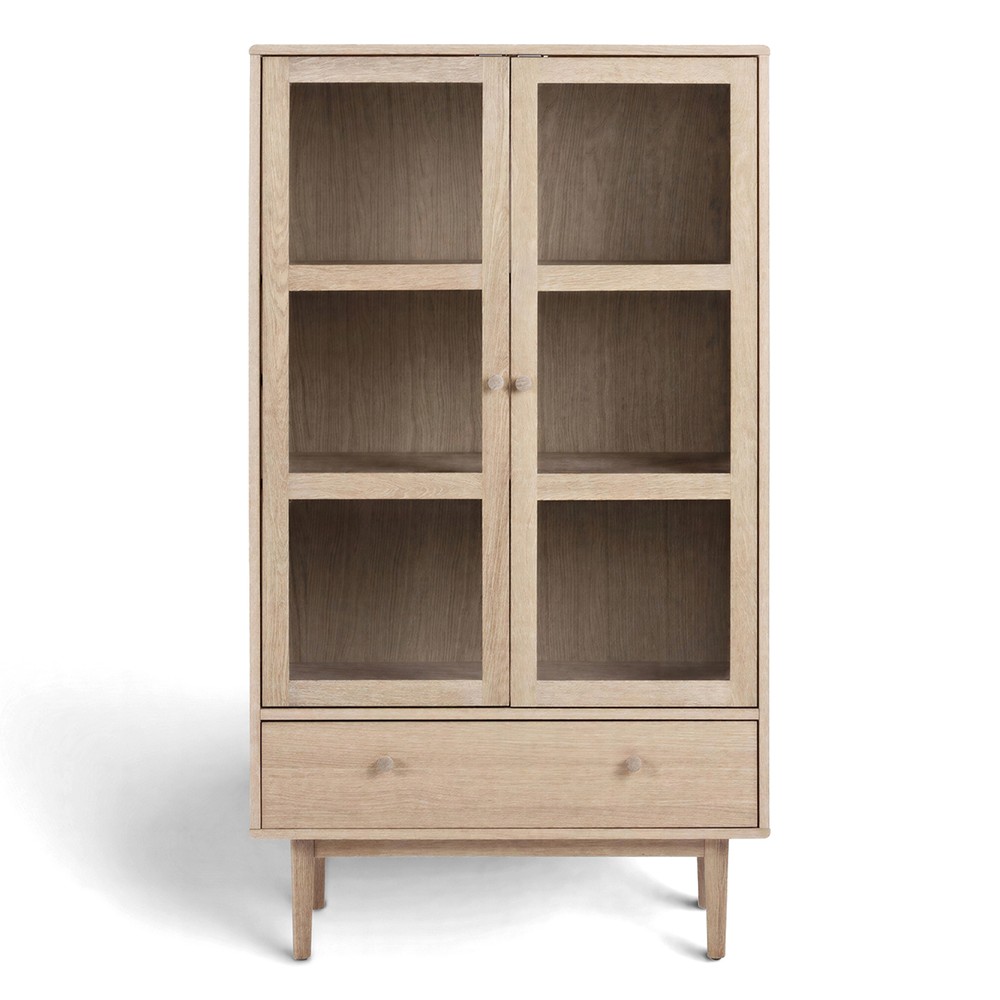 Armoire & Buffets 'Moliden' - Naturel/Blanc