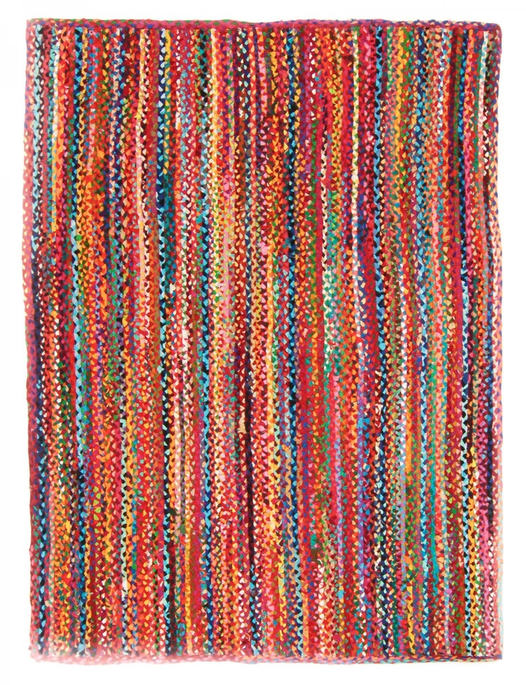Tapis de lirette 'Flätan' - Multicolore