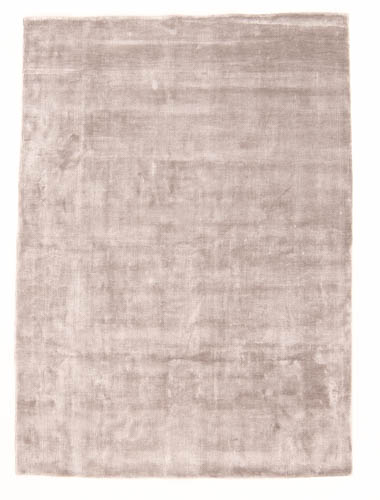 Tapis en viscose 'Jodhpur' - Gris clair/Beige