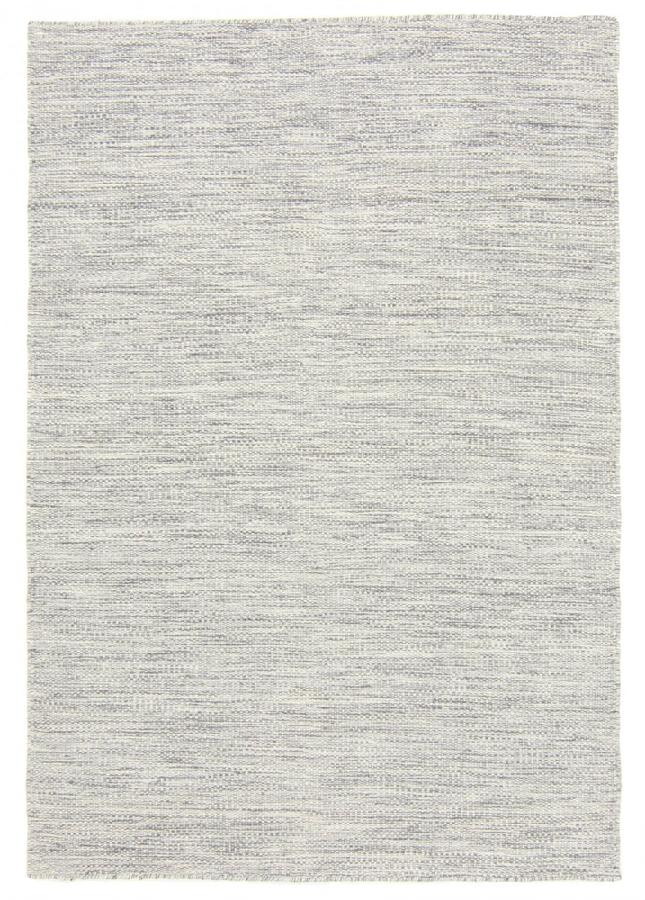 Tapis en laine 'Dhurry' - Gris