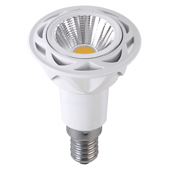 Spot lampe 'E14 LED 50 mm' - Clair/Blanc