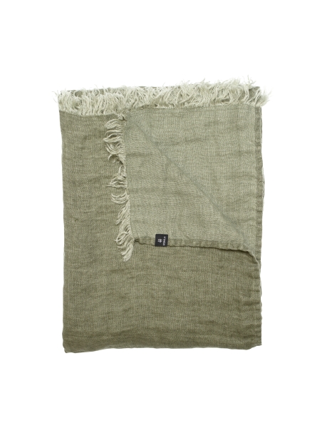 Plaid 'Hannelin' 130x170 - Vert