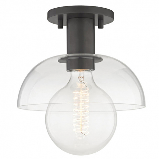 Suspension 'Glass Shade' - Noir