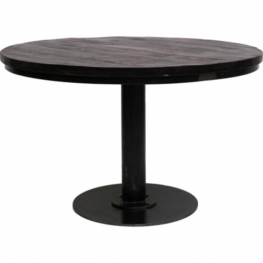Table à manger 'Jack' Ronde 120cm - Noir