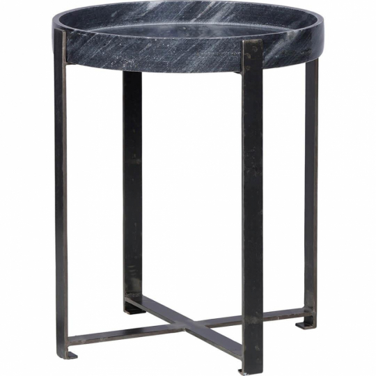 Table en marbre 'Harvard' - Noir