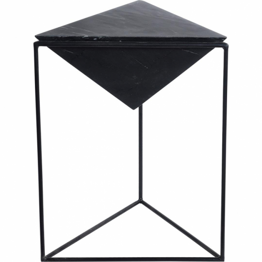 Table d'appoint en forme de pyramide 'Giza' - Noir