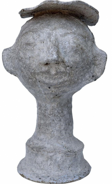 Sculpture 'Sharam' - Visage homme