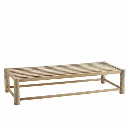 Banc 'Mangoträ' 140 cm - Naturel