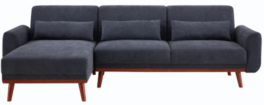 Canapé-lit 'Texas' - Gris foncé