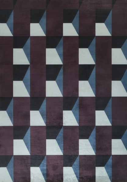 Tapis 'Valora' - Violet