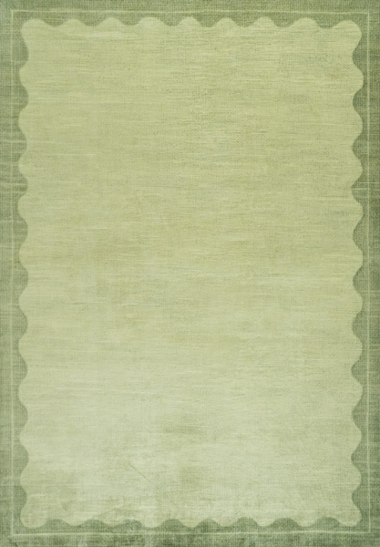 Tapis 'Lunelle' - Vert clair