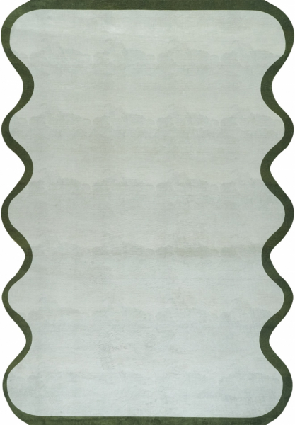 Tapis « Rivetta » - Beige/Vert