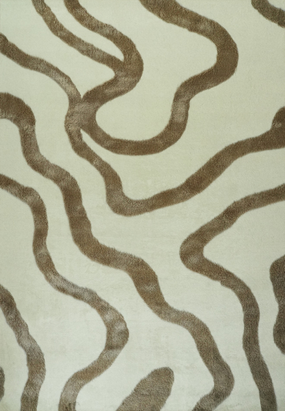 Tapis « Heloria » - Marron/Beige