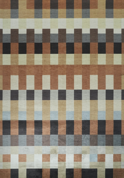 Tapis « Markelo » - Marron/Multicolore