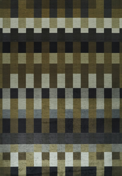 Tapis « Markelo » - Marron/Noir