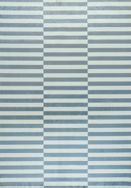 Tapis 'Linella' - Gris/Blanc