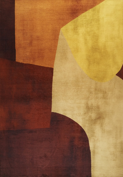 Tapis « Ventaro » - Rouge/Orange