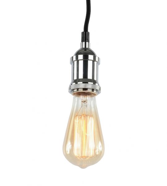 Plafonnier 'Chrome' - Verre/Métal