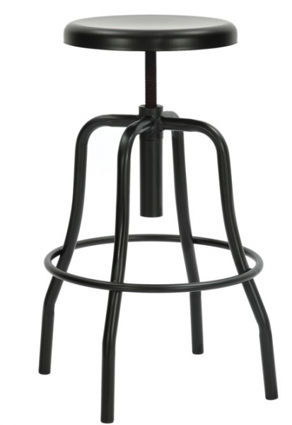 Tabouret 'Forshaga' - Noir