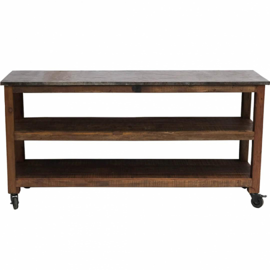 Table console 'Chaggna' - Métal