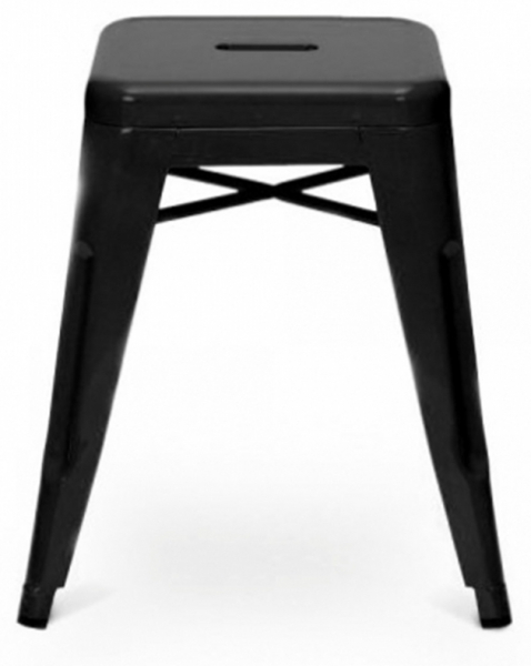 Tabouret 'Montmartre' 45cm - Noir