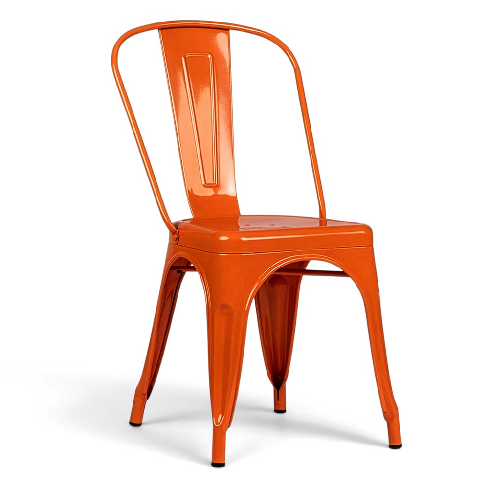Chaise 'Montmartre' - Laque orange