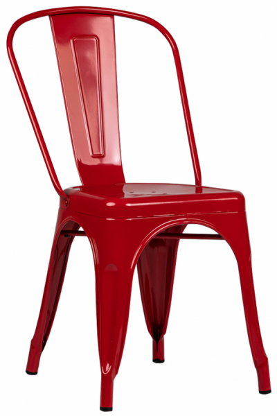 Chaise 'Montmartre' - Laque rouge