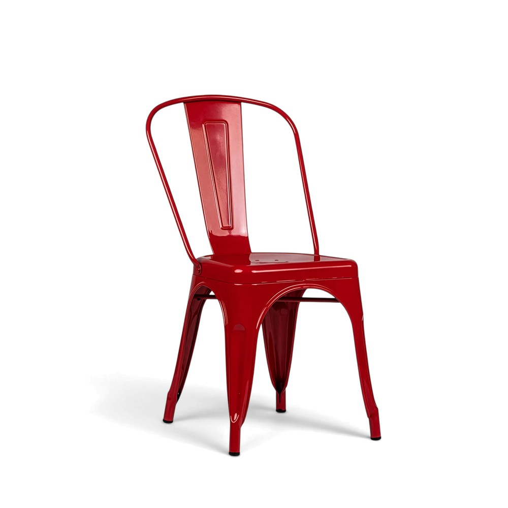 Chaise 'Montmartre' - Laque rouge