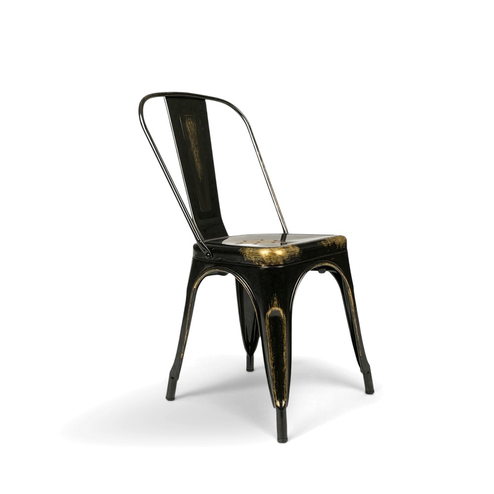 Chaise 'Montmartre' - Vintage noir/antique