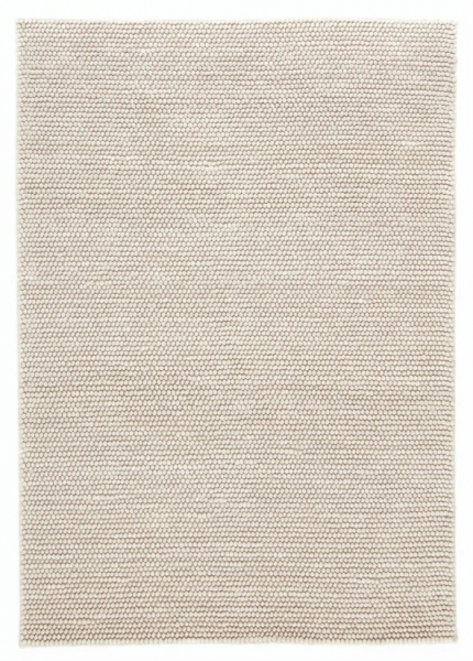 Tapis en laine 'Avafors' 80x150cm - Beige