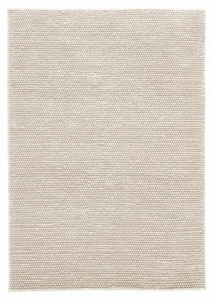 Tapis en laine 'Avafors' 80x300cm - Beige