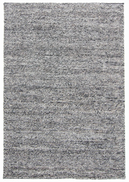 Tapis en laine 'Avafors Wool Bubble' 240x340cm - Gris