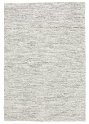 Tapis en laine 'Dhurry' 240x340cm - Gris