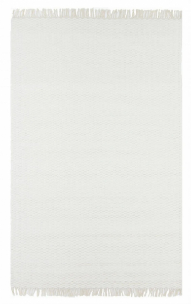Tapis en laine 'Cartmel' 200x200cm - Blanc cassé