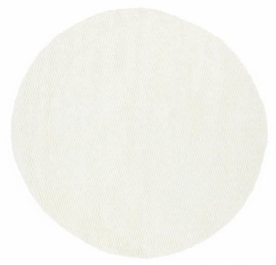 Tapis rond 'Cartmel' 240cm - Blanc cassé