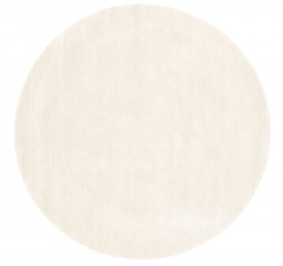 Tapis rond 'Ella' 160cm - Crème