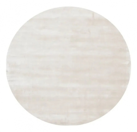 Tapis rond 'Jodhpur' 200cm - Blanc cassé