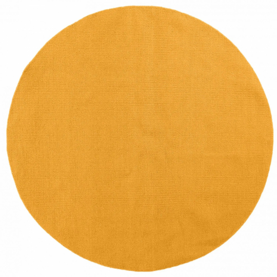 Tapis rond 'Hamilton' 160cm - Safran