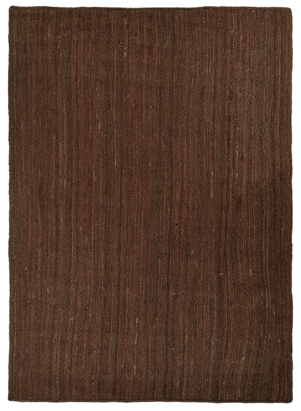Tapis en jute 'Amasia' - Marron
