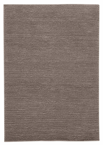 Tapis en laine 'Avafors Wool Bubble' 80x150cm - Brun