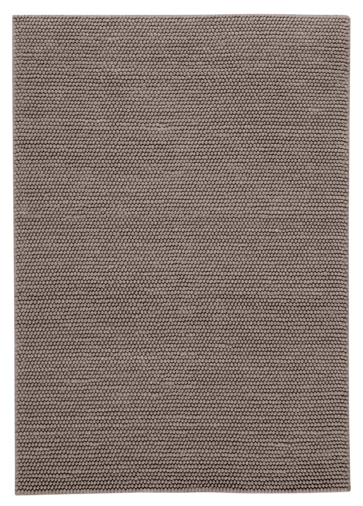 Tapis en laine 'Avafors Wool Bubble' 240x240cm - Brun