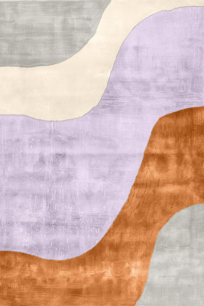 Tapis Wilton 'Barcelona' 160x230cm - Lavande