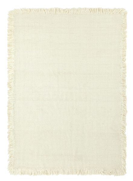 Tapis en laine ' Dalita ' - Blanc