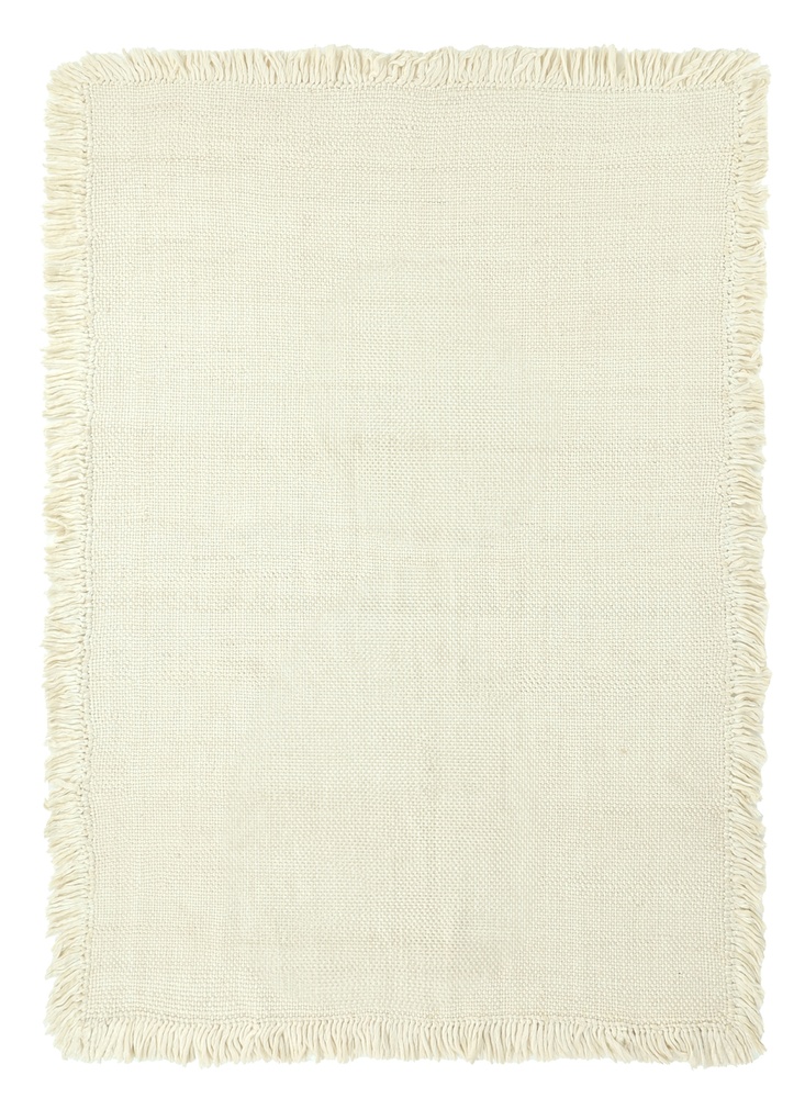 Tapis en laine ' Dalita ' - Blanc