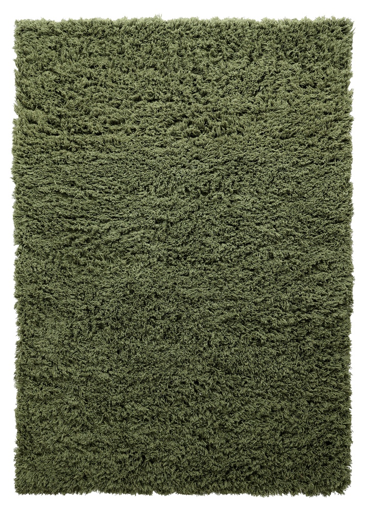Tapis Rya 'Fassale Laine Tissée à la Main' - Vert