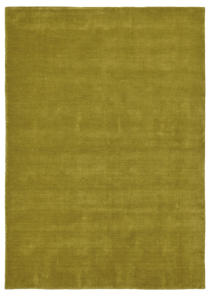 Tapis en laine 'Rozen Handloom Wool Premium' - Vert