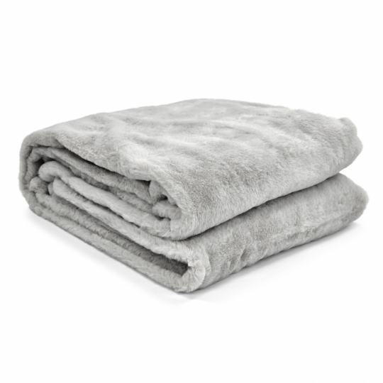 Plaid ' Aranga Super Soft Throw ' 130 x 170 cm - Gris