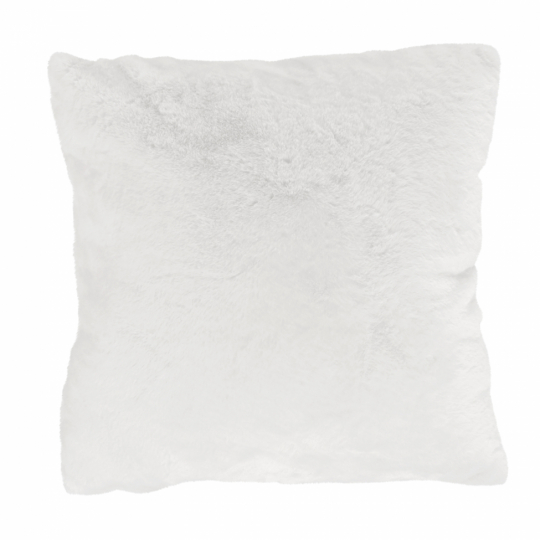 Housse de coussin ' Aranga Super Soft ' 45 x 45 cm - Blanche